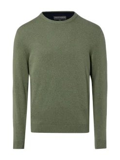 Finshley & Harding Herren Pullover mit Cashmere-Anteil in grün