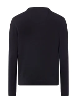 Finshley & Harding Herren Pullover mit Cashmere-Anteil in schwarz