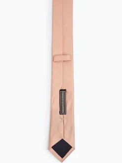 Finshley & Harding Herren Seidenkrawatte - Black Label in aprikot