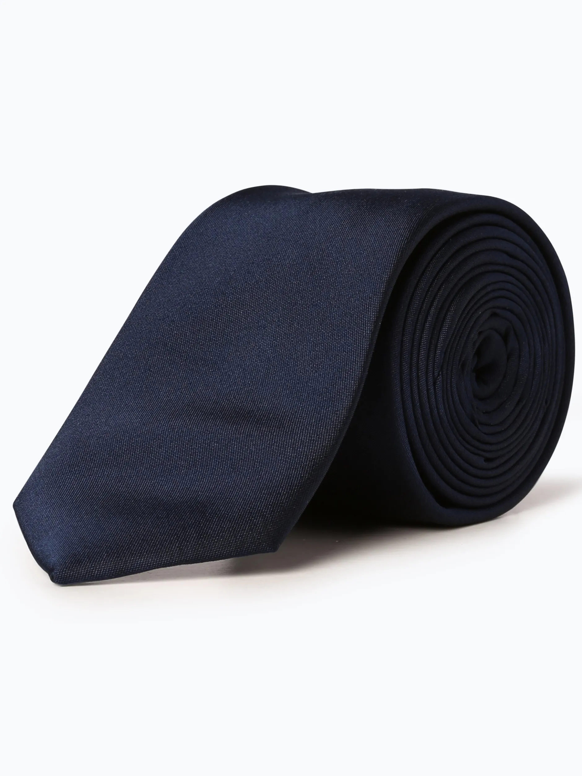 Finshley & Harding Herren Seidenkrawatte in marine