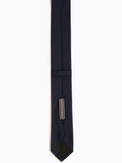 Finshley & Harding Herren Seidenkrawatte in marine
