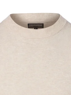 Finshley & Harding Herren Strickpullover in beige
