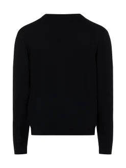 Finshley & Harding Herren Strickjacke mit Cashmere-Anteil in schwarz