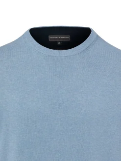 Finshley & Harding Herren Strickpullover in hellblau