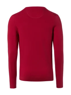 Finshley & Harding Herren Strickpullover in himbeer