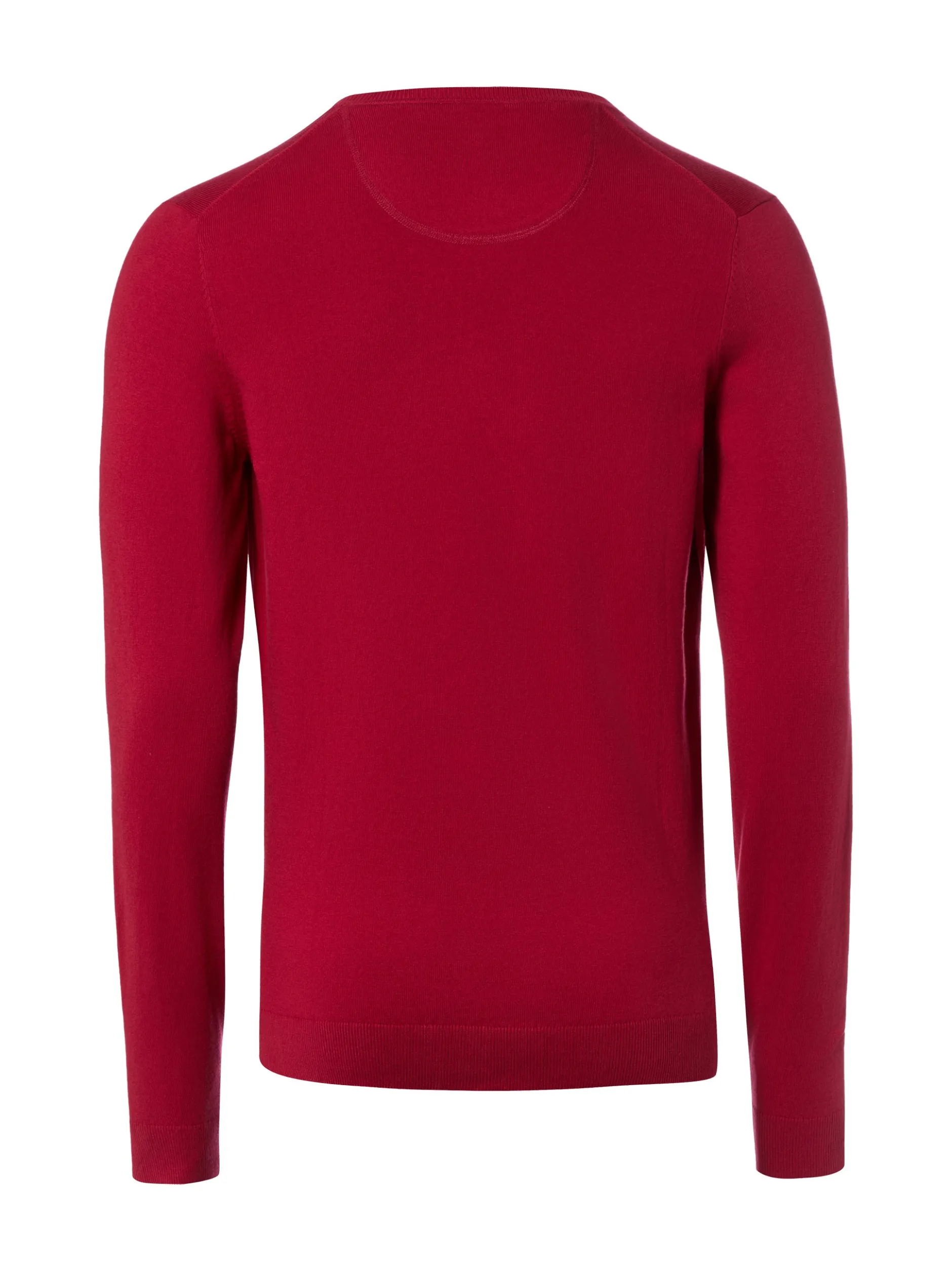 Finshley & Harding Herren Strickpullover in himbeer