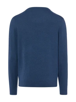 Finshley & Harding Herren Strickpullover in blau