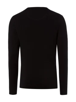 Finshley & Harding Herren Strickpullover in schwarz