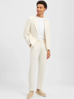 Finshley & Harding London Herren Anzug - Brixdon-11-Hudson in ecru