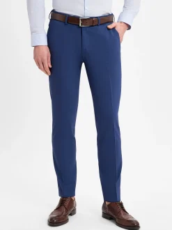 Finshley & Harding London Herren Baukasten-Hose - Hoxdon in indigo
