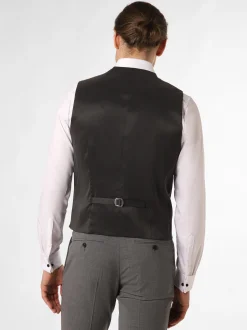 Finshley & Harding London Herren Baukasten-Weste - Wesdon in grau