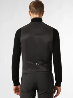 Finshley & Harding London Herren Baukasten-Weste in anthrazit