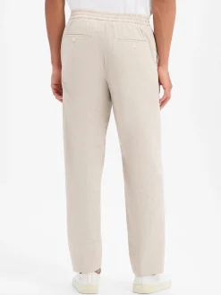 Finshley & Harding London Herren Stoffhose - Cross in kitt