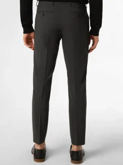 Finshley & Harding London Herren Baukasten-Hose - Hoxdon in anthrazit