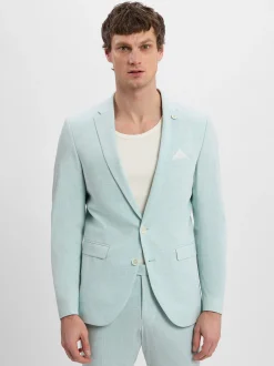 Finshley & Harding London Herren Baukastensakko - Brixdon in grün