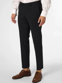 Finshley & Harding London Herren Baukasten-Hose - Hoxdon in marine