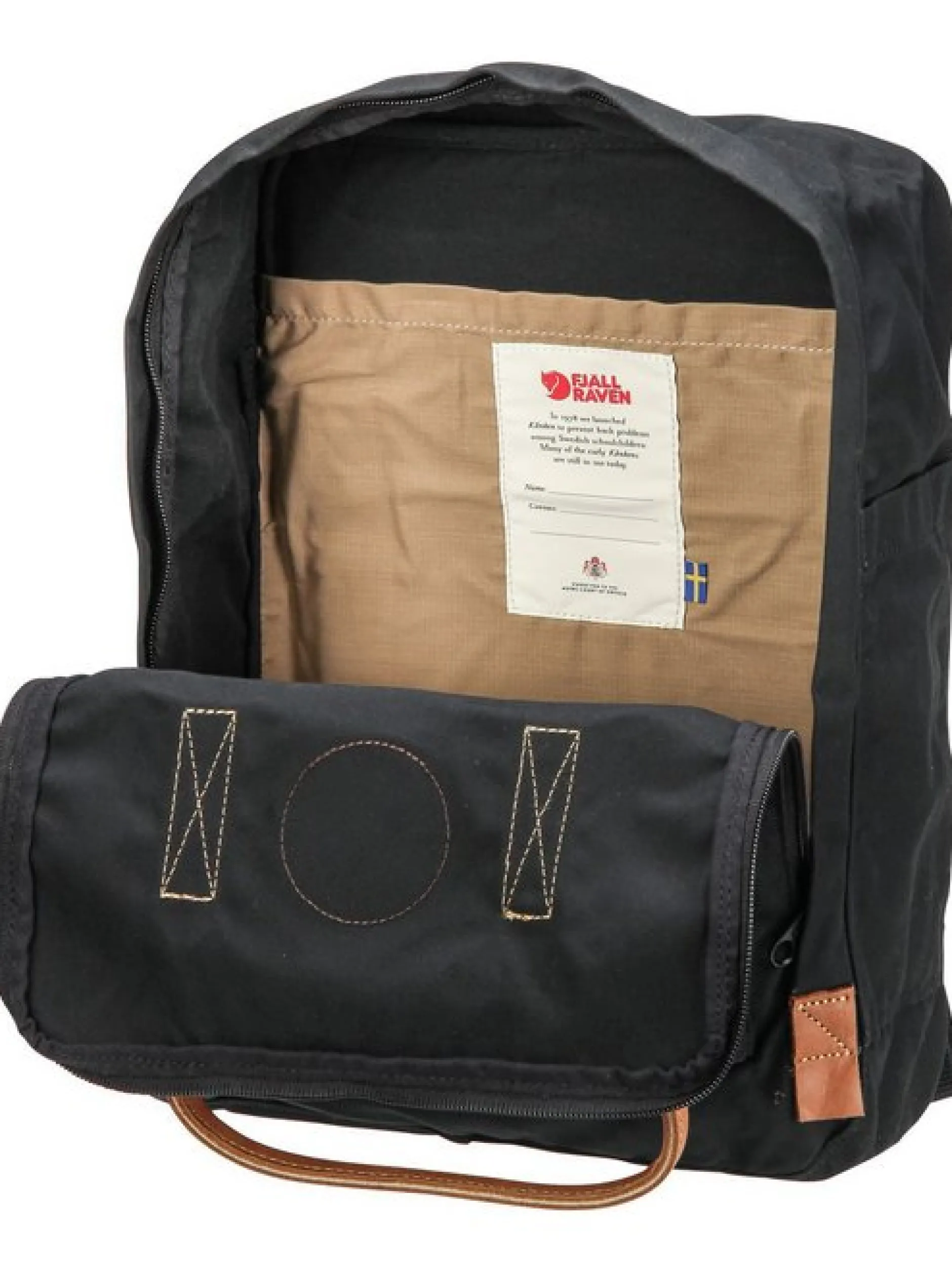 Fjällräven Unisex Rucksack - Kanken No.2 in schwarz