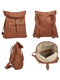 forty° Damen Rucksack in cognac
