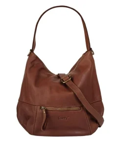 forty° Damen Shopper in cognac