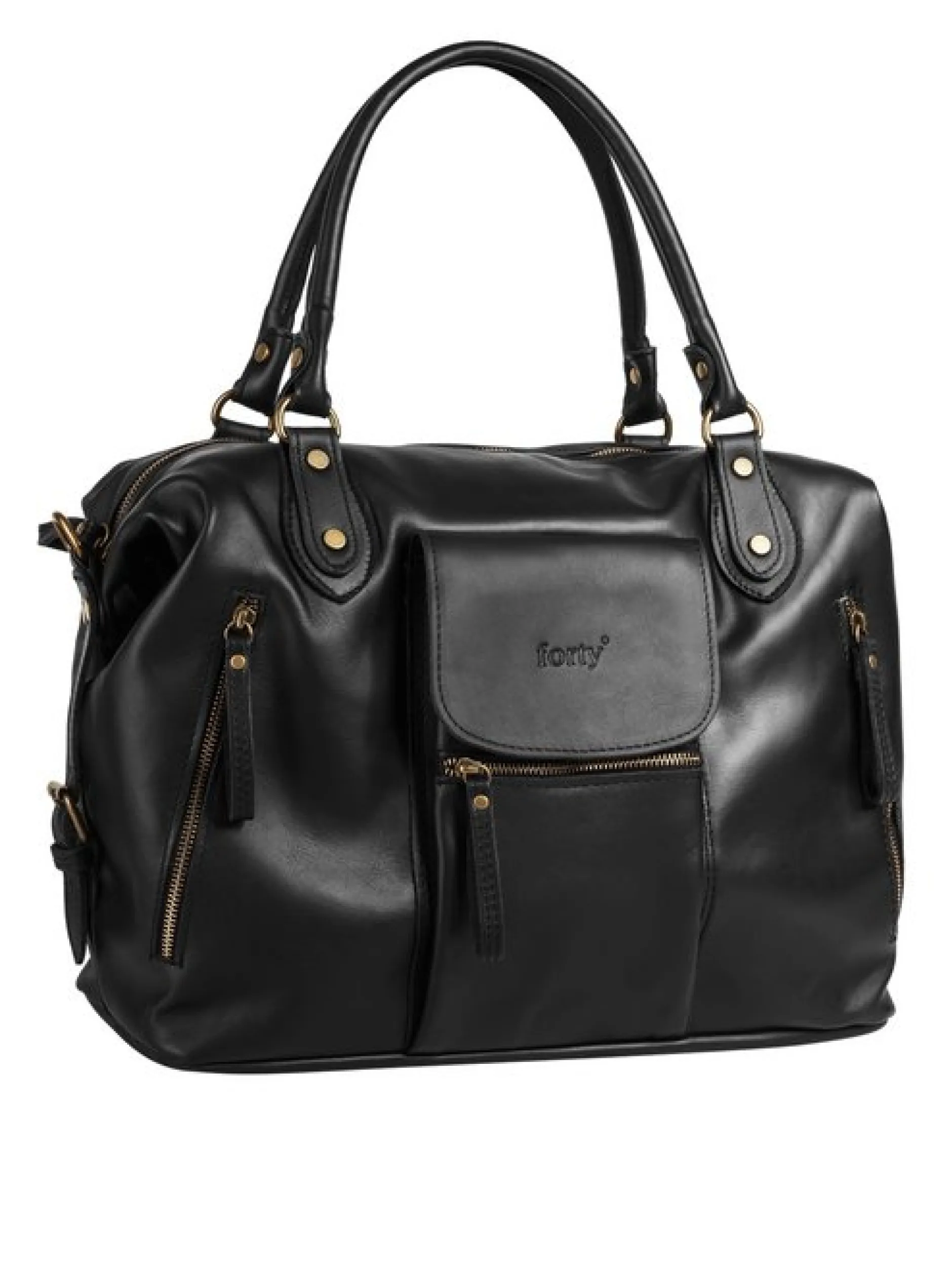 forty° Damen Shopper in schwarz
