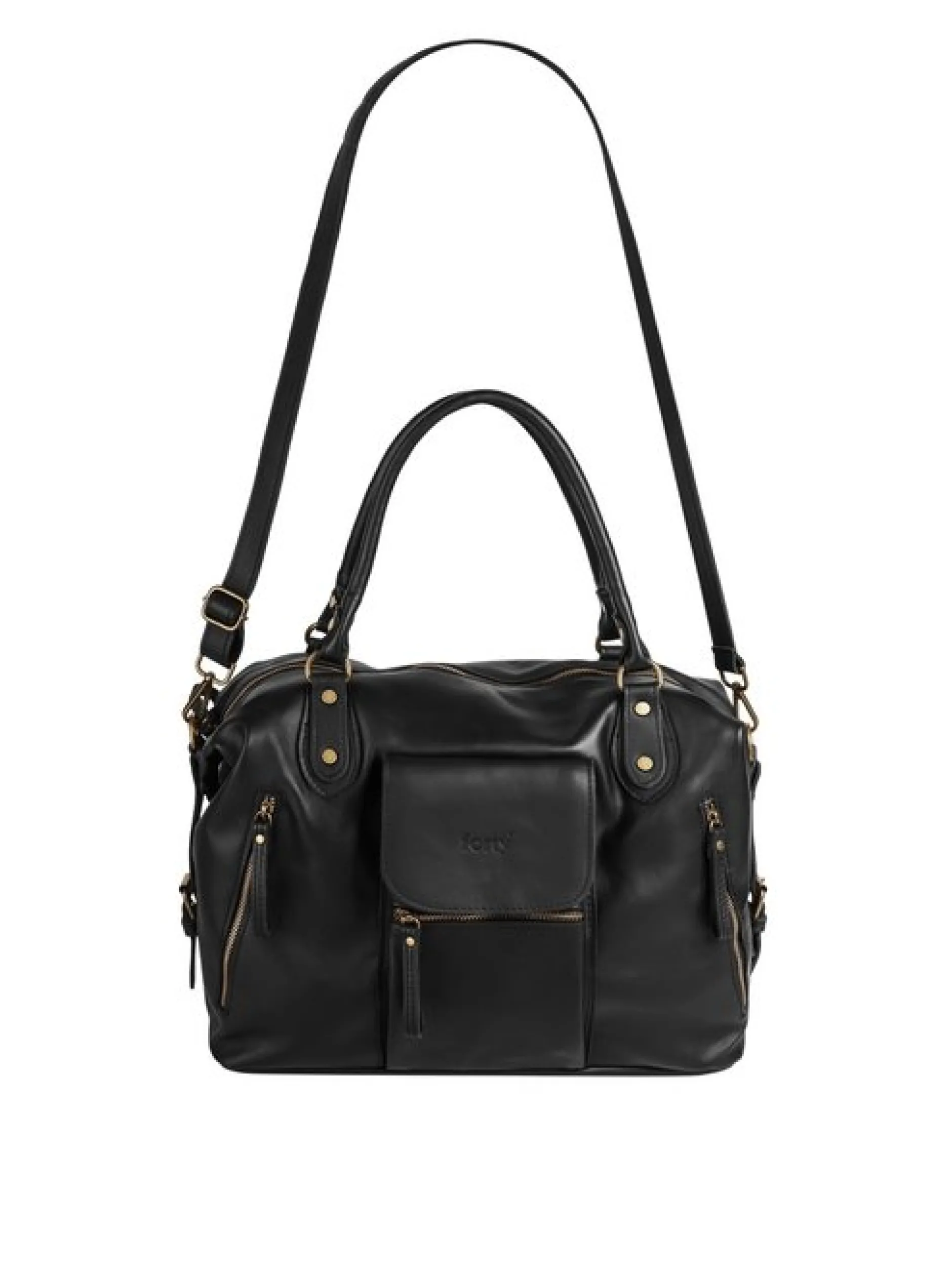 forty° Damen Shopper in schwarz