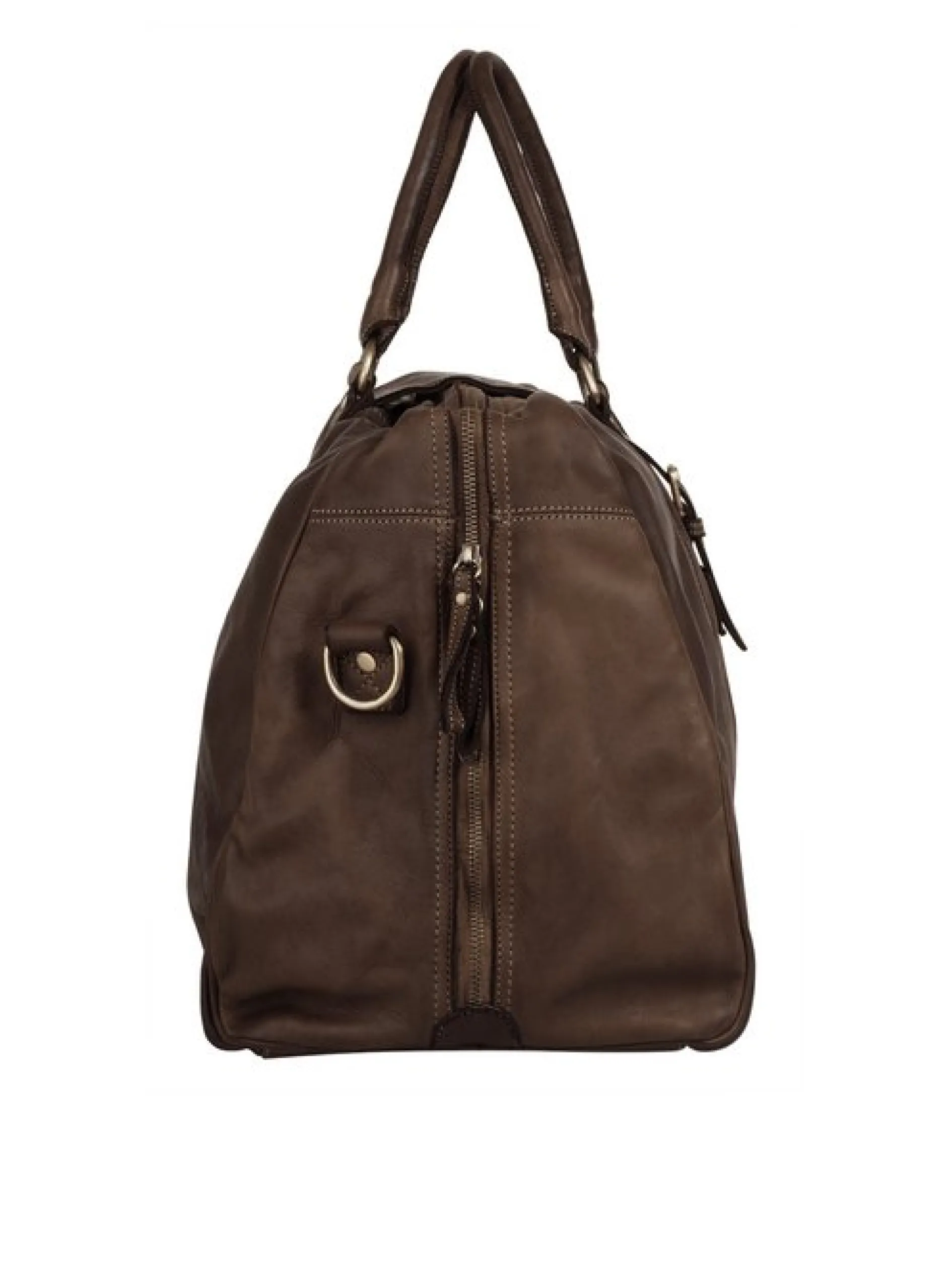 forty° Unisex Reisetasche in braun