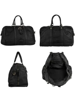 forty° Unisex Reisetasche in schwarz