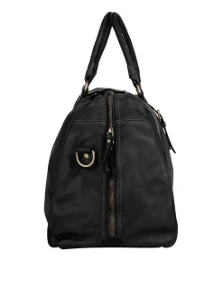forty° Unisex Reisetasche in schwarz