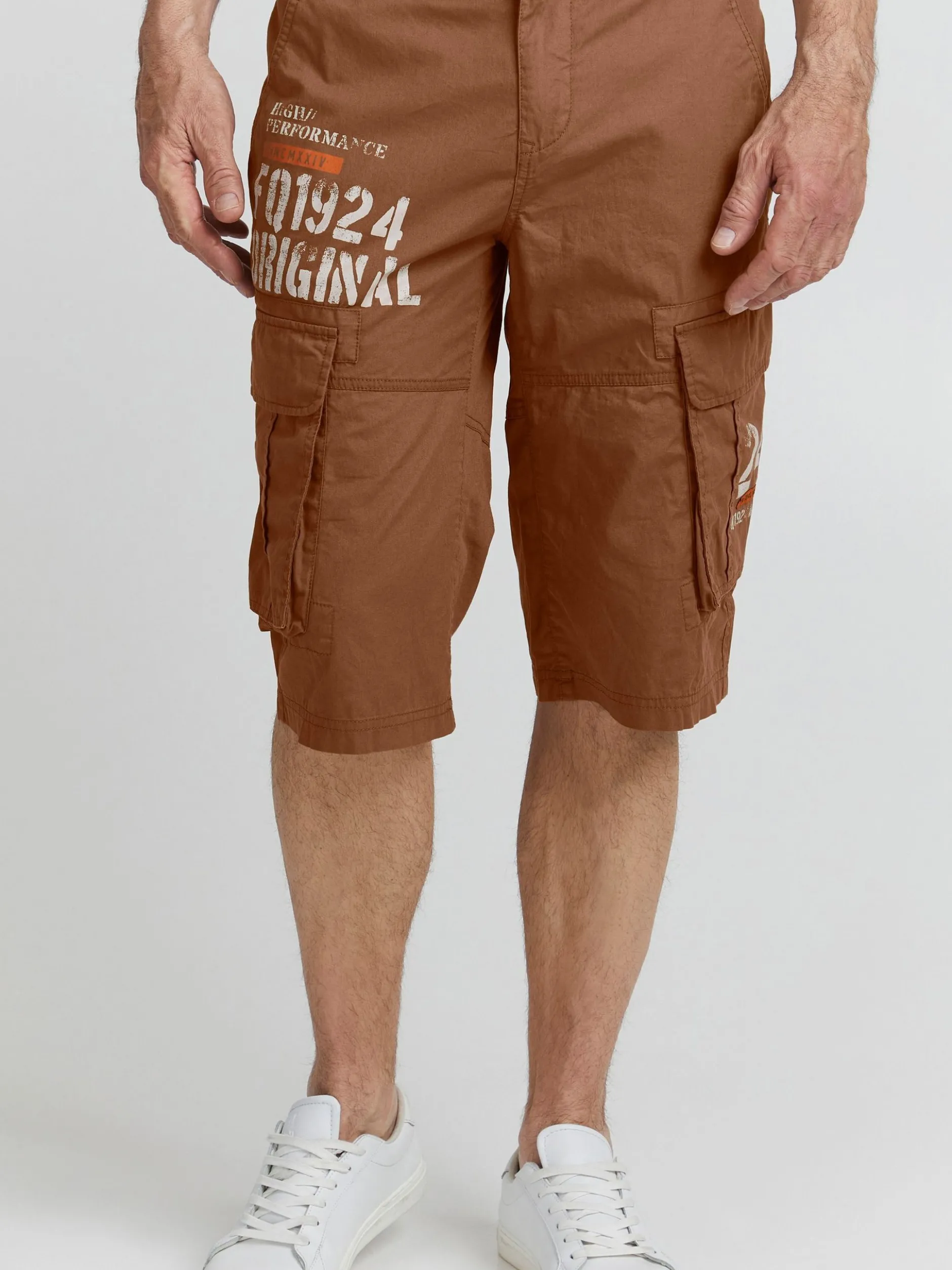 FQ1924 Herren Cargoshorts - FQMael in braun