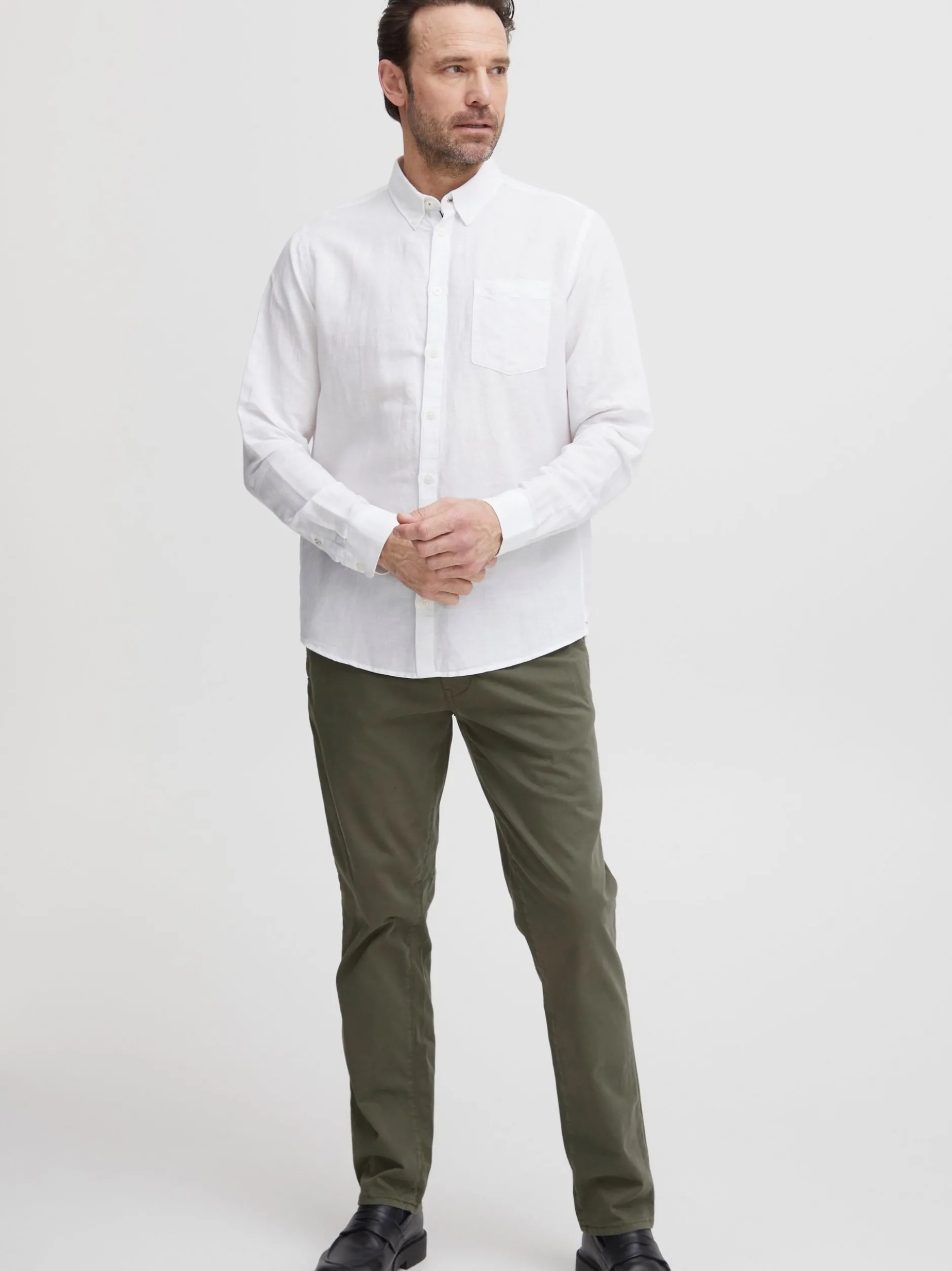 FQ1924 Herren Chinohose - FQCharls in oliv