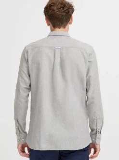 FQ1924 Herren Langarmhemd - FQGrand in grau