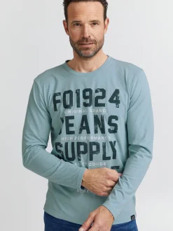 FQ1924 Herren Langarmshirt - FQNoxan in hellblau