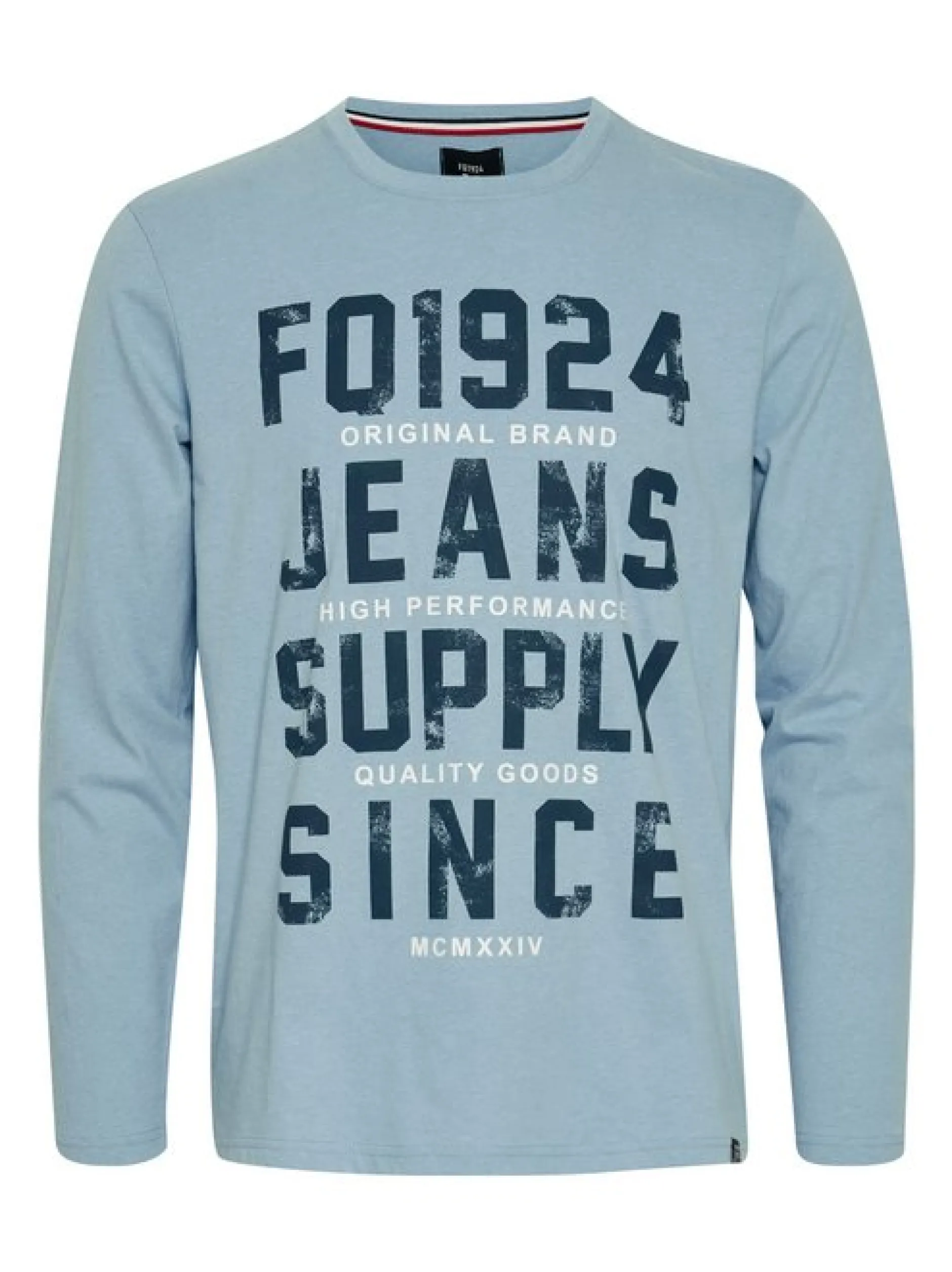 FQ1924 Herren Langarmshirt - FQNoxan in hellblau
