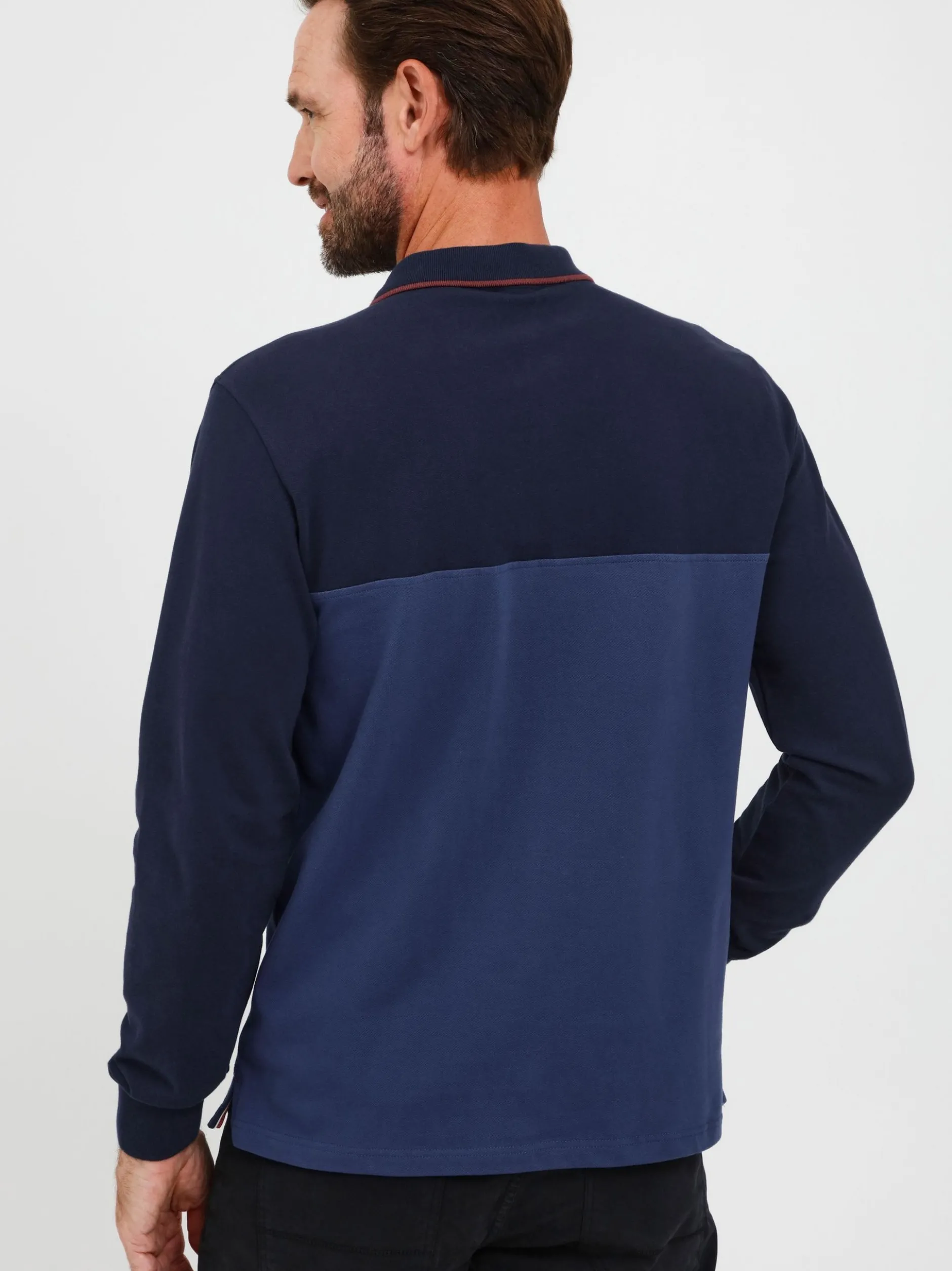FQ1924 Herren Langarmshirt - FQReidar in blau