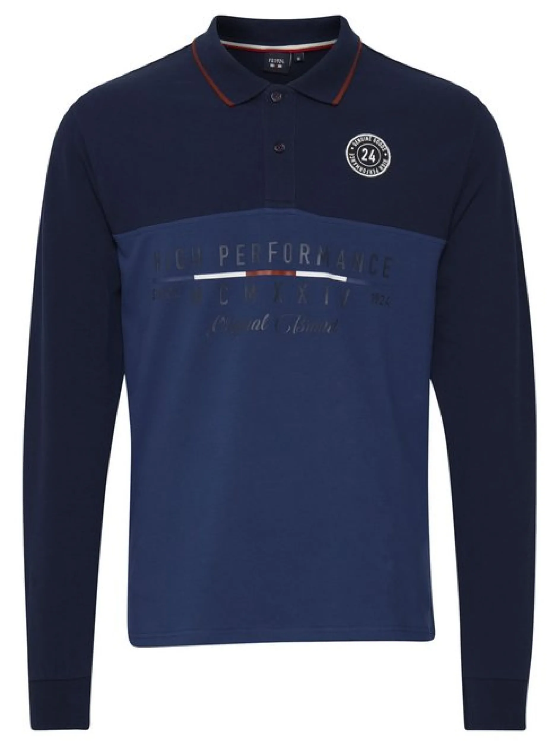 FQ1924 Herren Langarmshirt - FQReidar in blau