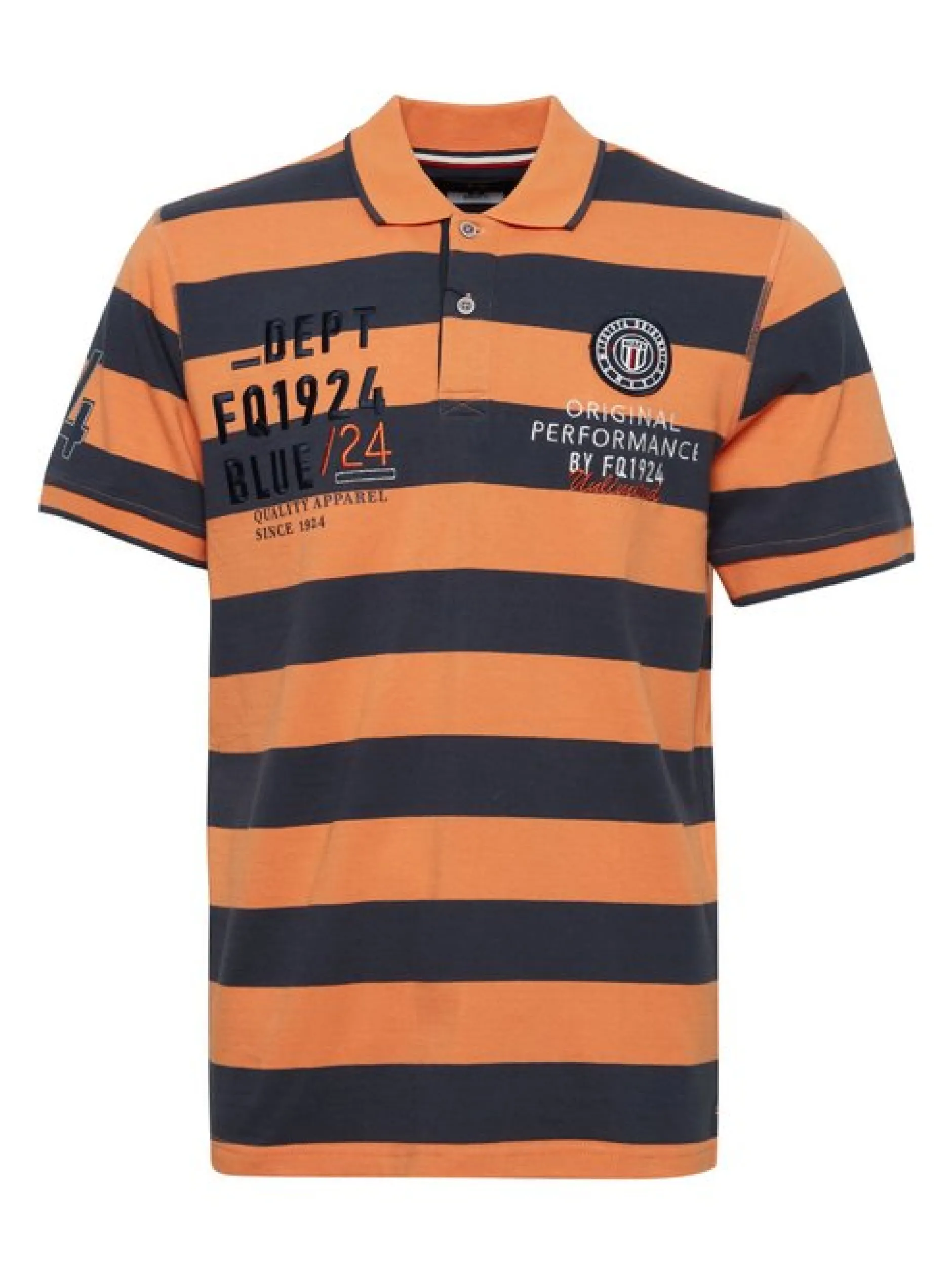 FQ1924 Herren Poloshirt - FQHarald in orange