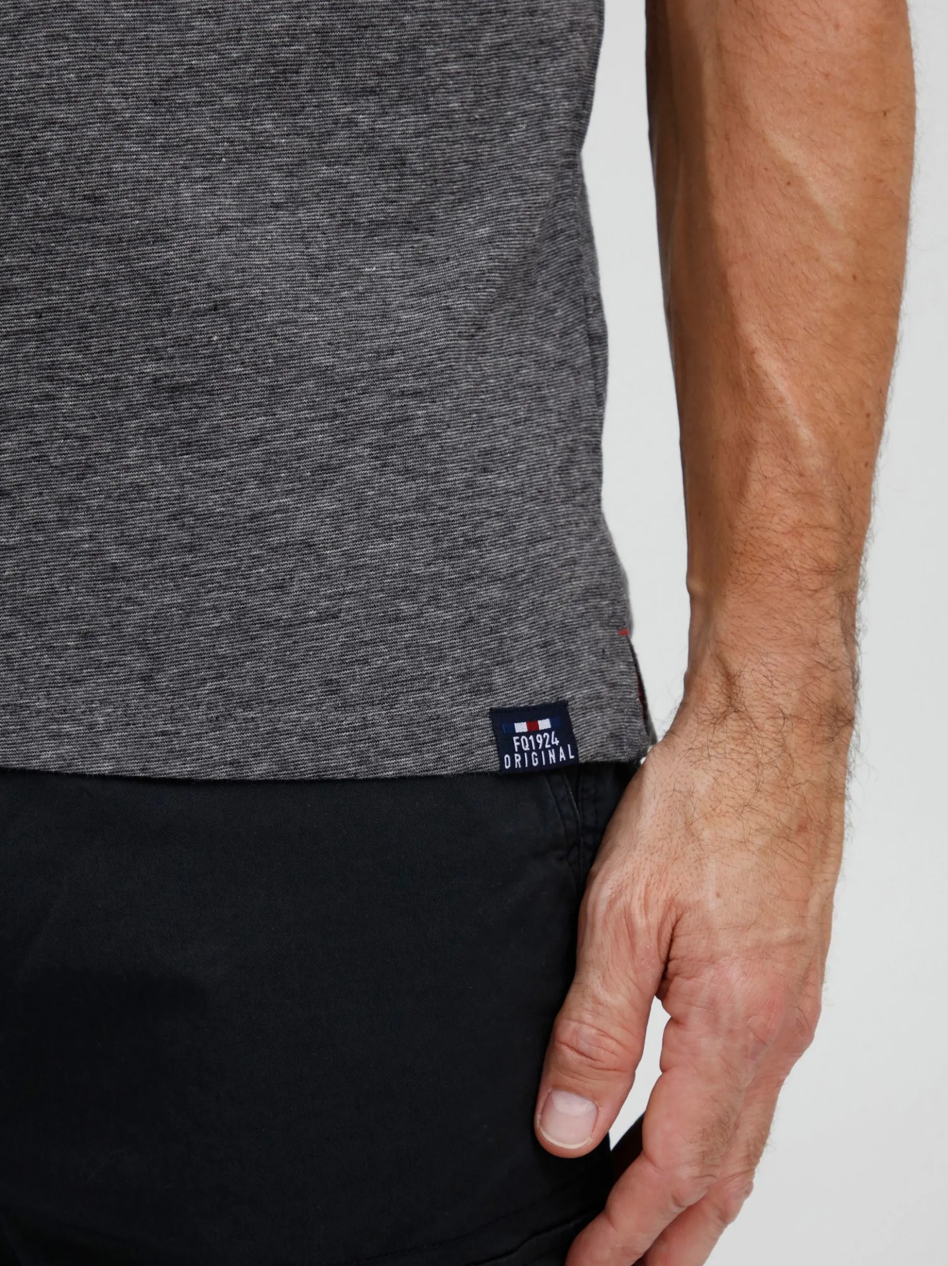 FQ1924 Herren Poloshirt - FQPetri in anthrazit