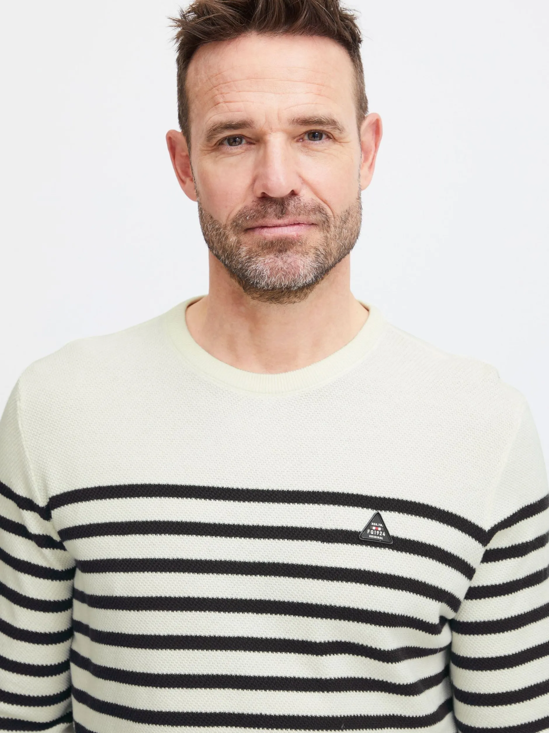 FQ1924 Herren Pullover - FQKyle in weiß