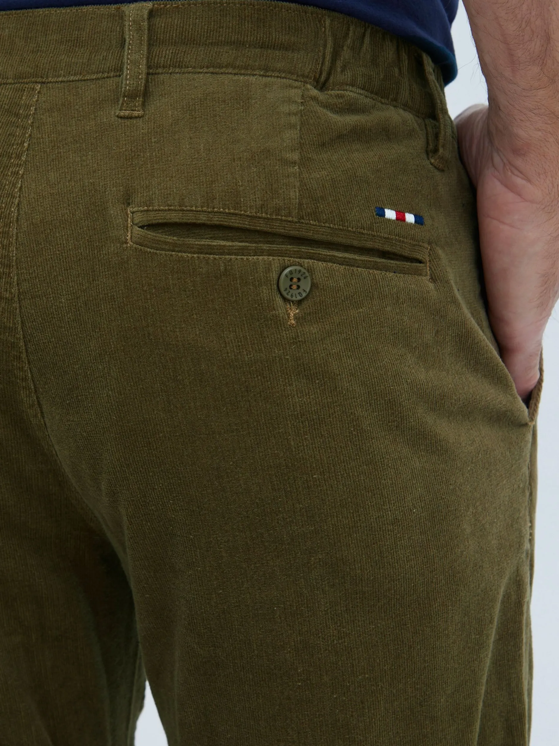 FQ1924 Herren Stoffhose - FQMatheo in braun