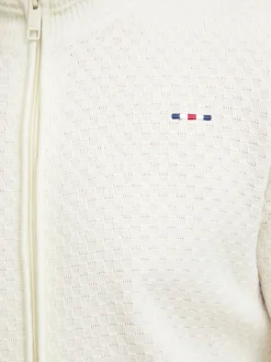 FQ1924 Herren Strickjacke - FQKyle in weiß