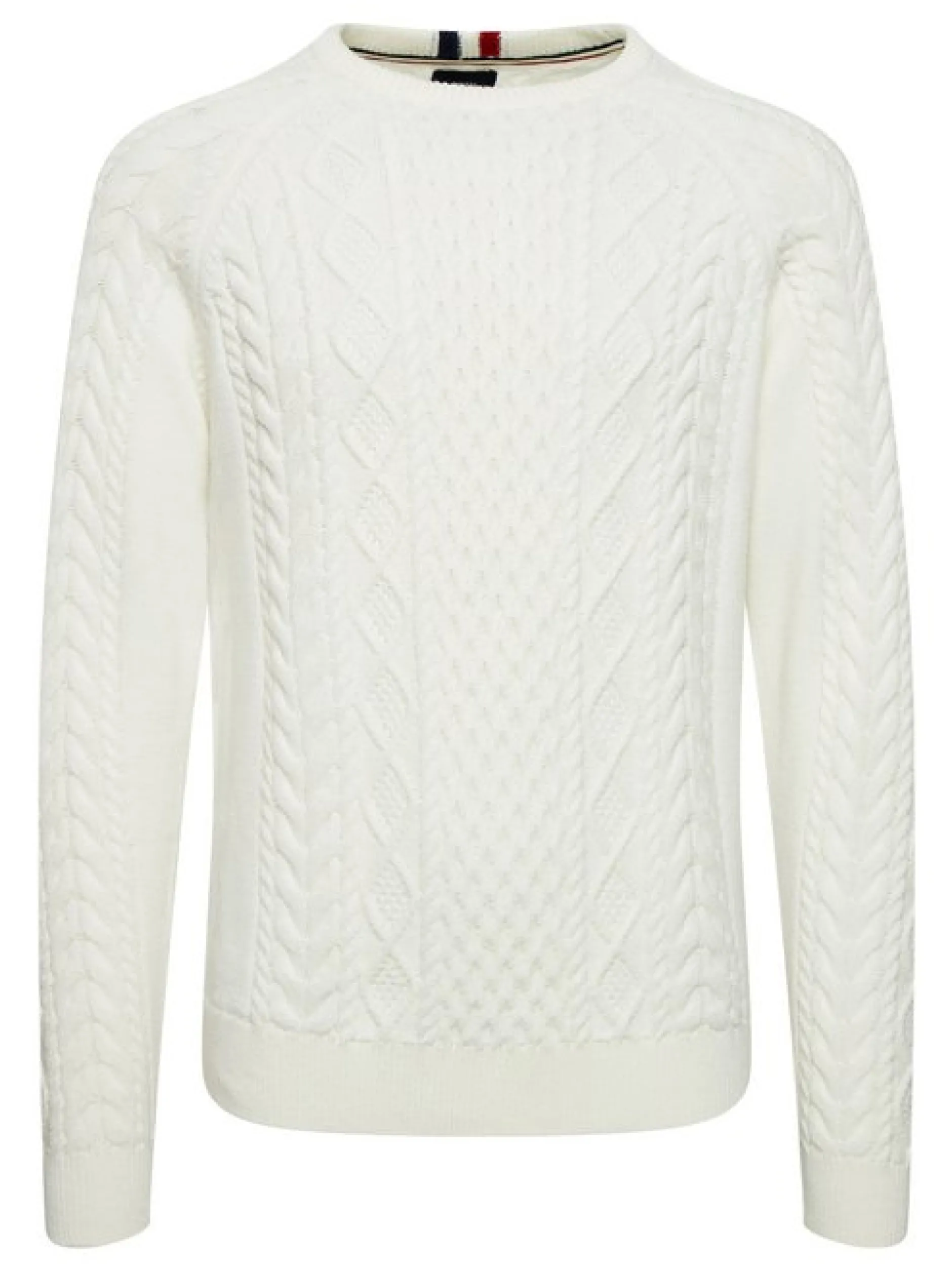 FQ1924 Herren Strickpullover - FQKyle in weiß