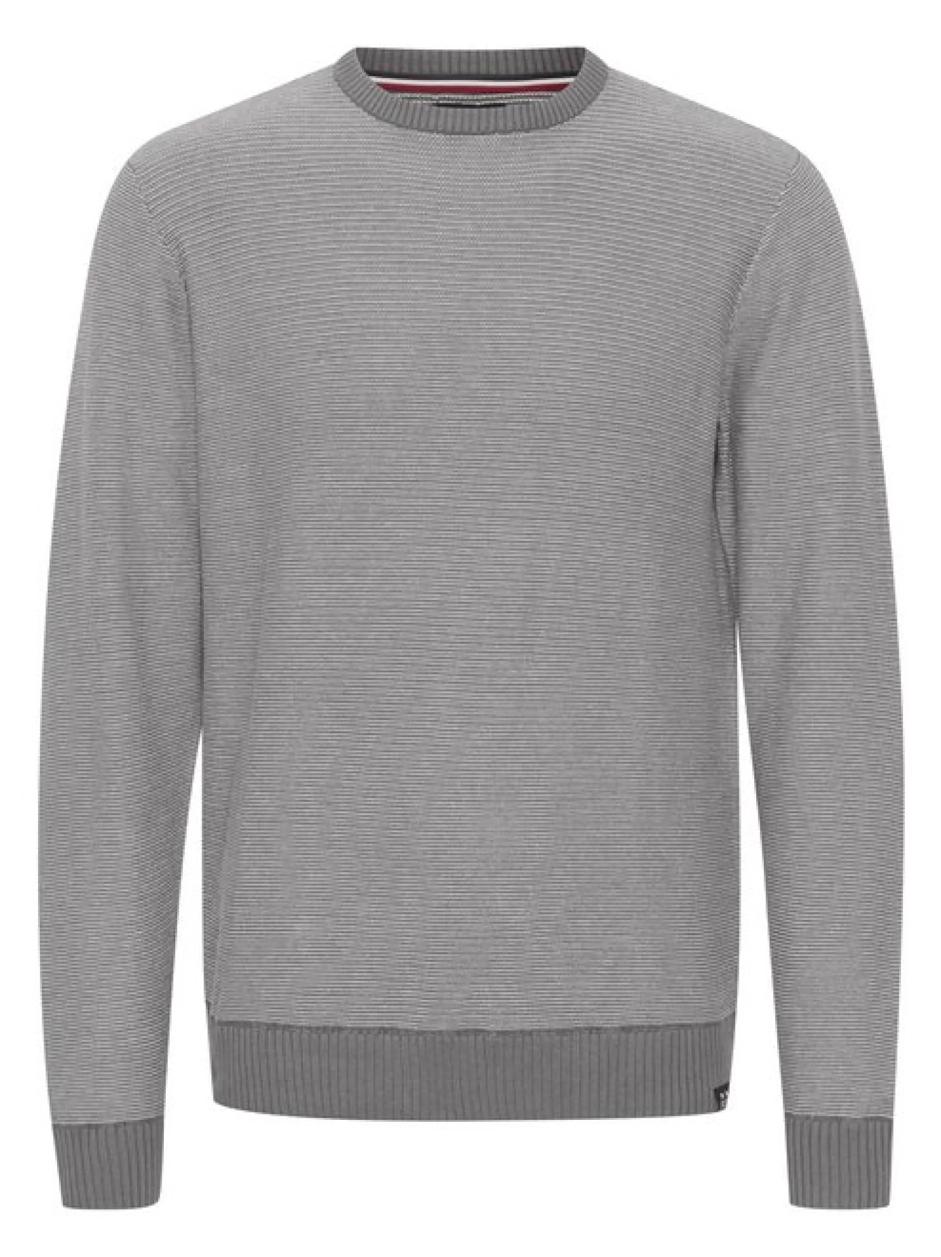FQ1924 Herren Strickpullover - FQLeon in grau