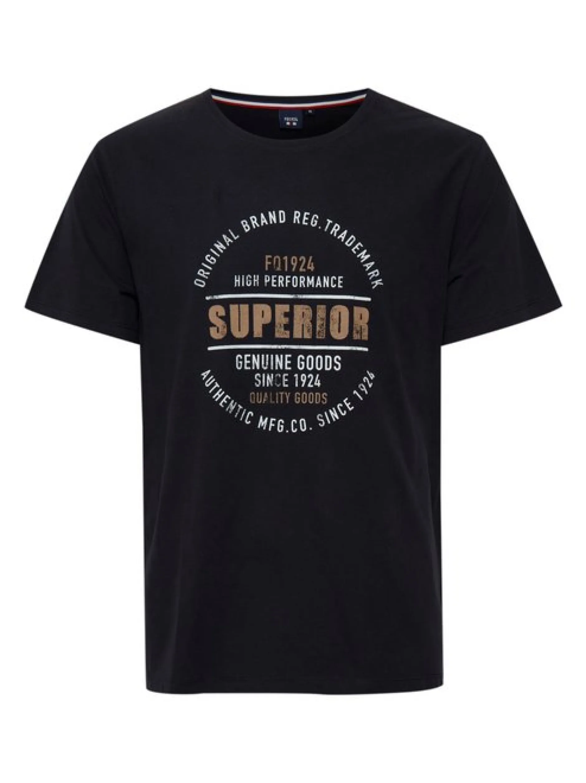 FQ1924 Herren T-Shirt - FQRiko in schwarz