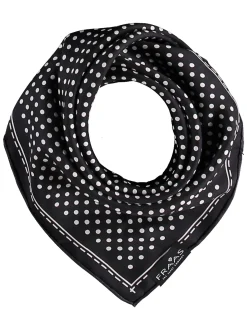 Fraas Damen Nickituch in schwarz
