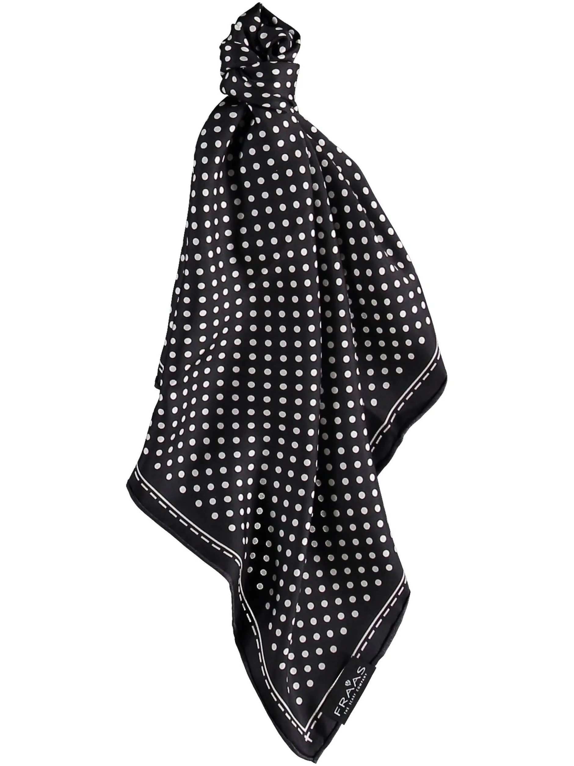 Fraas Damen Nickituch in schwarz