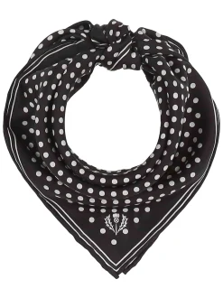 Fraas Damen Nickituch in schwarz