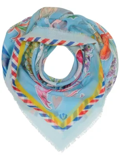 Fraas Damen Tuch in hellblau