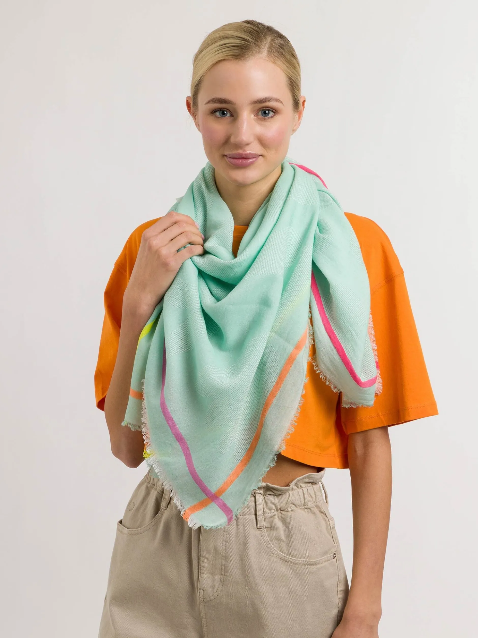 Fraas Damen Tuch in mint
