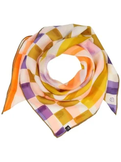 Fraas Damen Tuch in orange mehrfarbig
