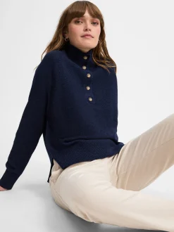 Franco Callegari Collection Damen Strickpullover in marine